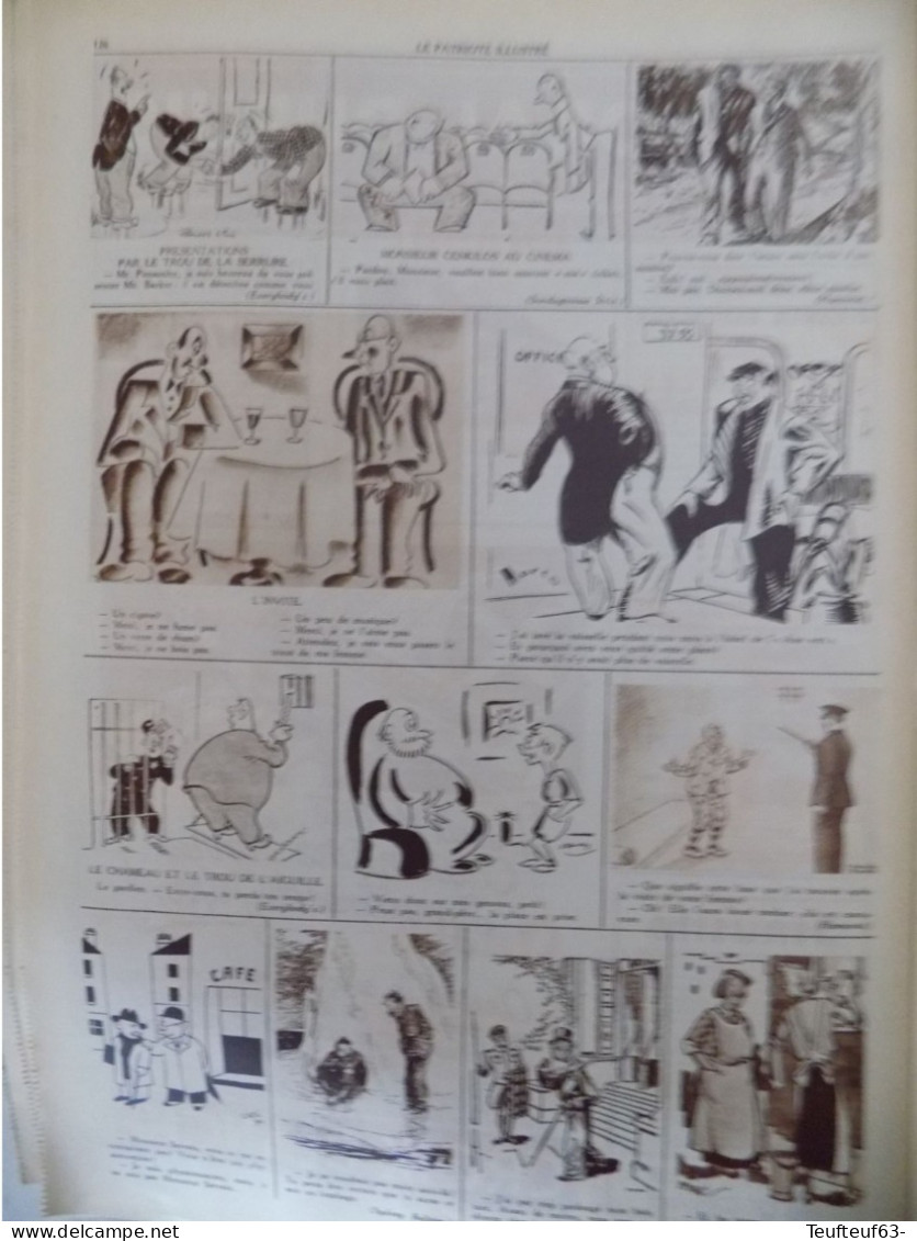 Le Patriote illustré n° 4/1936 roi George V d'Angleterre est mort - père Damien - Ibiza - belle pub chocolat Côte d'or..