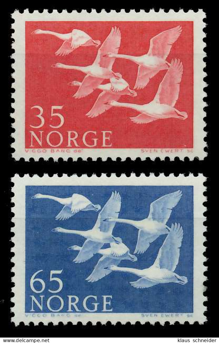 NORWEGEN 1956 Nr 406-407 Postfrisch SAFF0F2 - Neufs