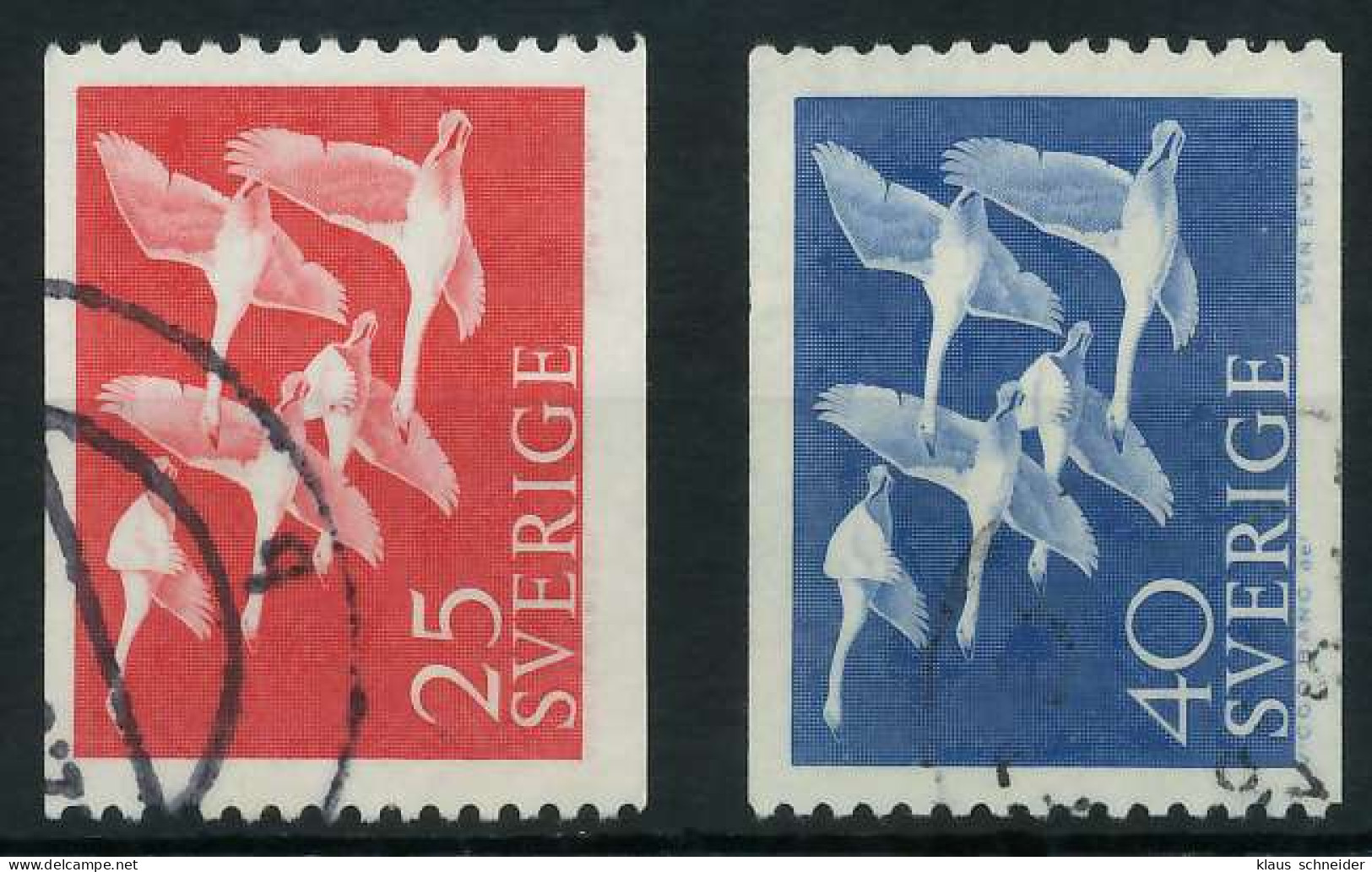 SCHWEDEN 1956 Nr 416-417 Gestempelt X0761CA - Oblitérés