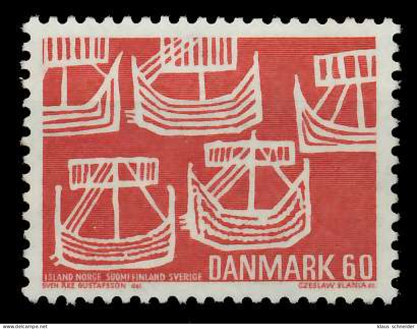 DÄNEMARK 1969 Nr 475 Postfrisch SAFF252 - Unused Stamps