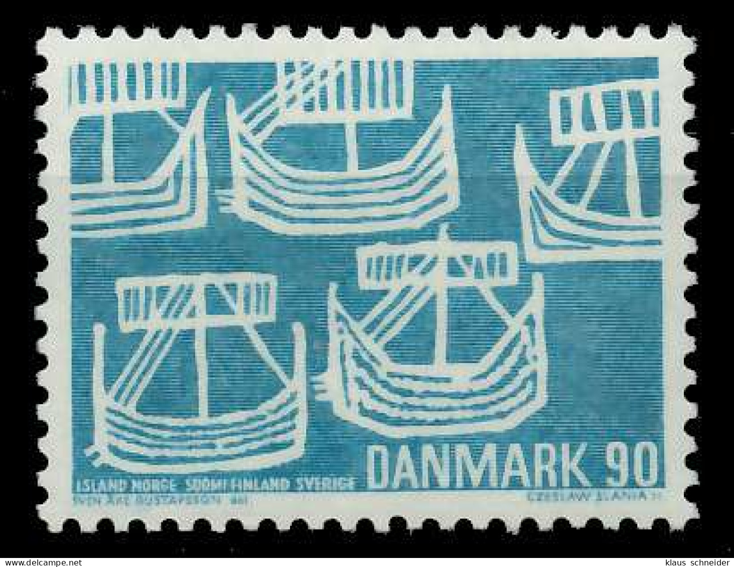 DÄNEMARK 1969 Nr 476 Postfrisch SB041BE - Unused Stamps