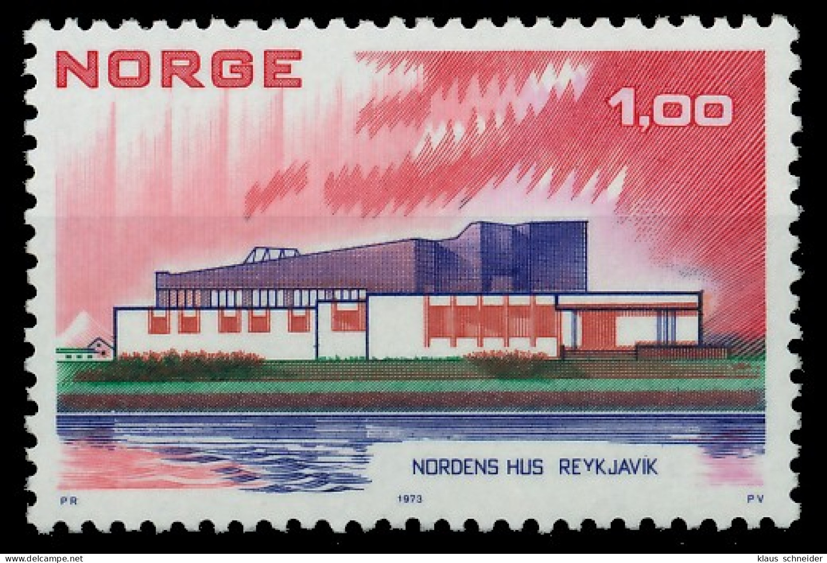 NORWEGEN 1973 Nr 662 Postfrisch SB04416 - Ongebruikt