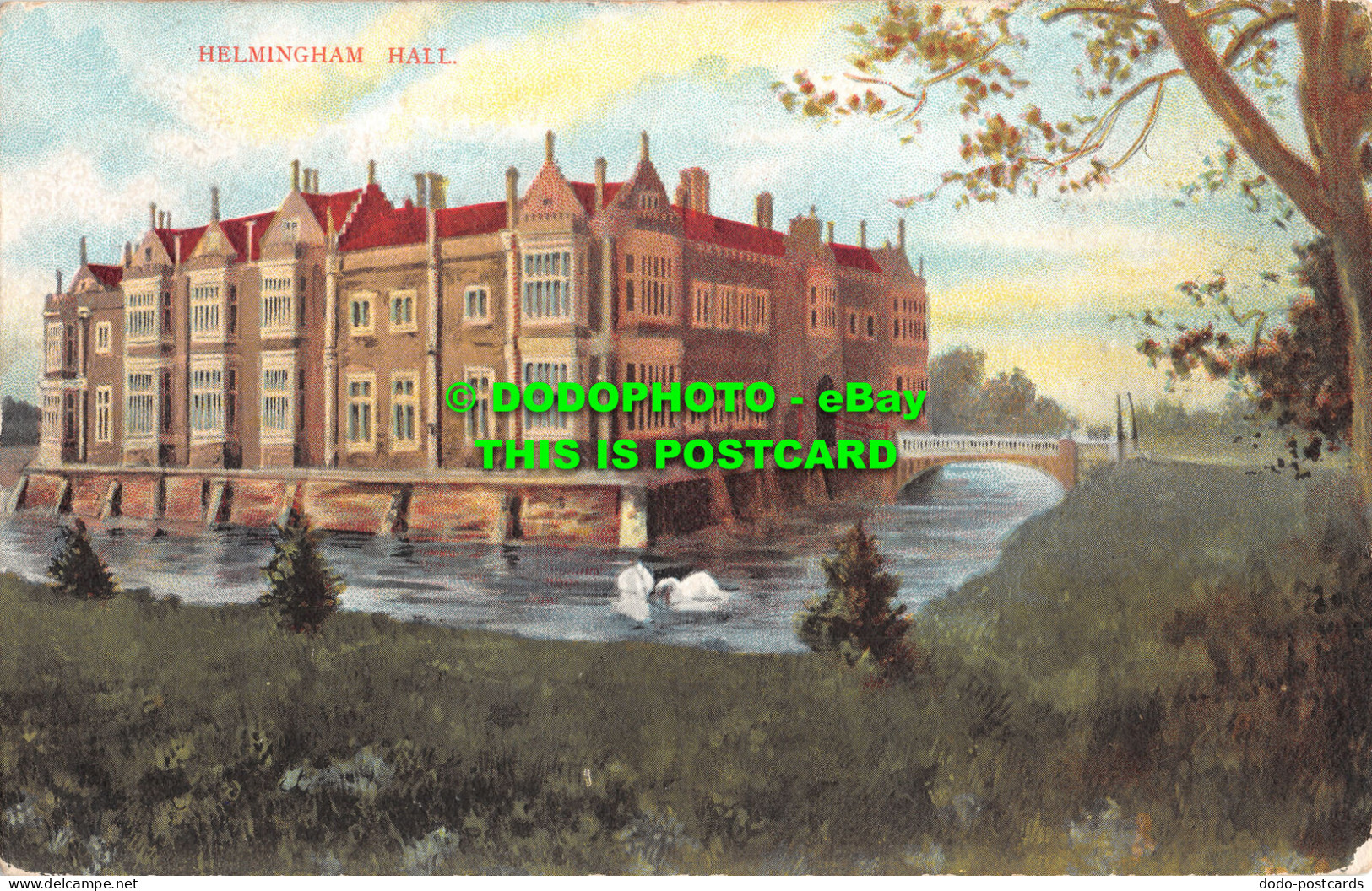 R467833 Helmingham Hall. Christchurch Pictorial Post Card. Naturette Series. 190 - Monde