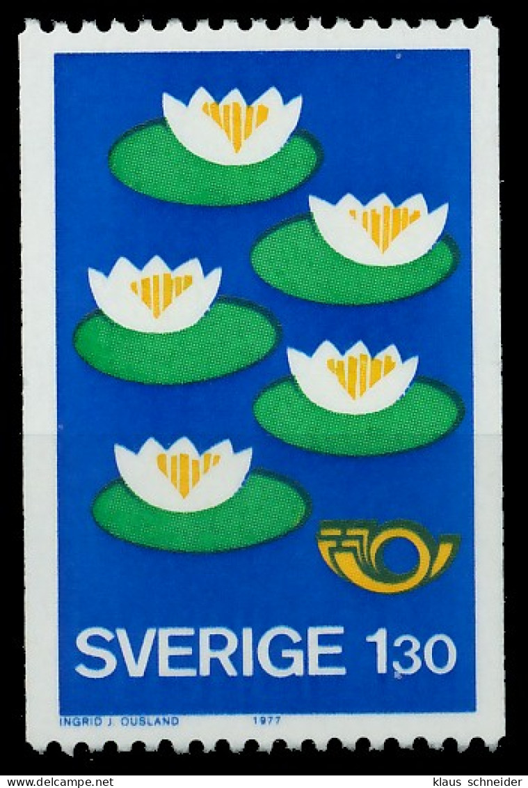 SCHWEDEN 1977 Nr 973u Postfrisch SB04582 - Unused Stamps
