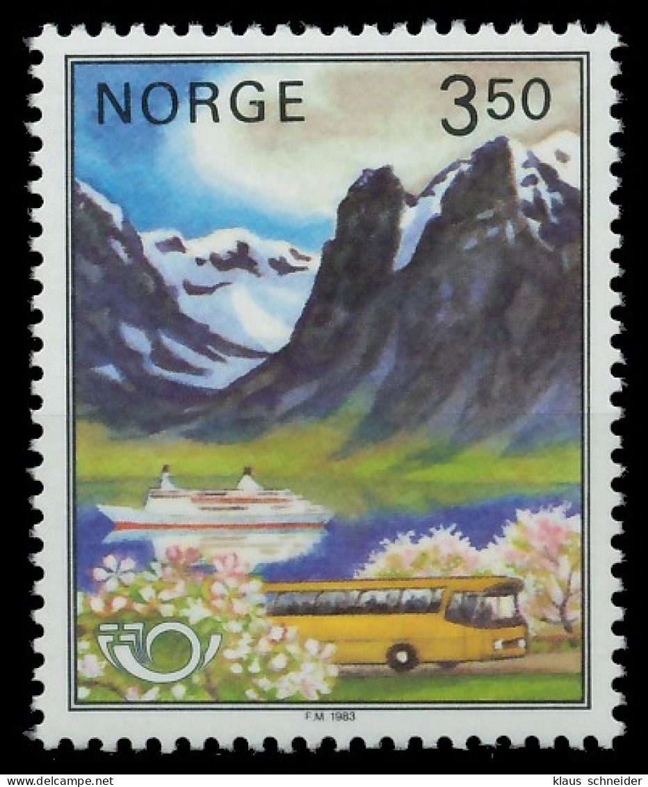 NORWEGEN 1983 Nr 882 Postfrisch SB04876 - Unused Stamps