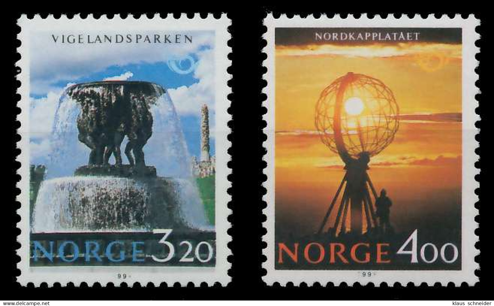NORWEGEN 1991 Nr 1068-1069 Postfrisch SB0EA0E - Neufs