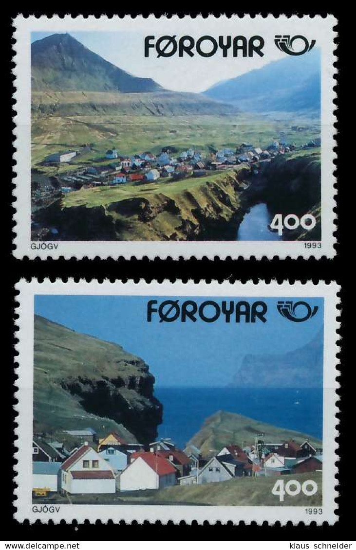 FÄRÖER 1993 Nr 246-247 Postfrisch X0842FA - Faroe Islands