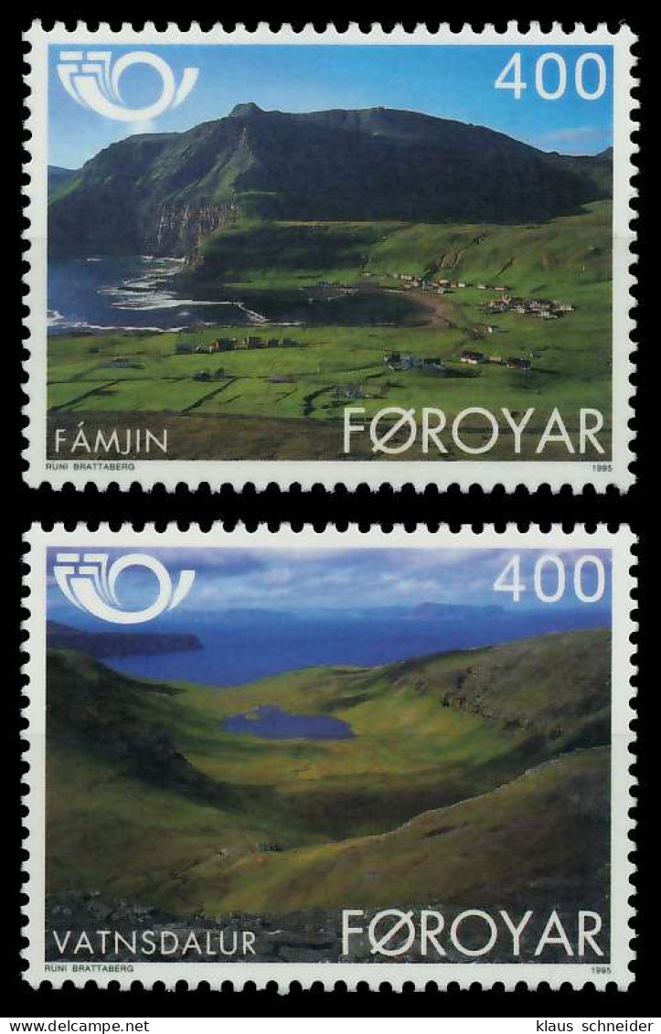 FÄRÖER 1995 Nr 276-277 Postfrisch X08439A - Faroe Islands