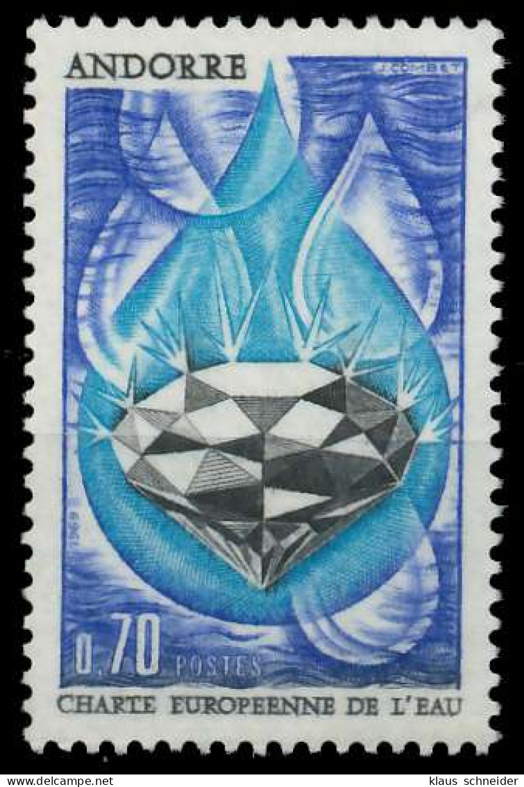 ANDORRA (FRANZ. POST) 1969 Nr 217 Postfrisch SB0EFAA - Unused Stamps