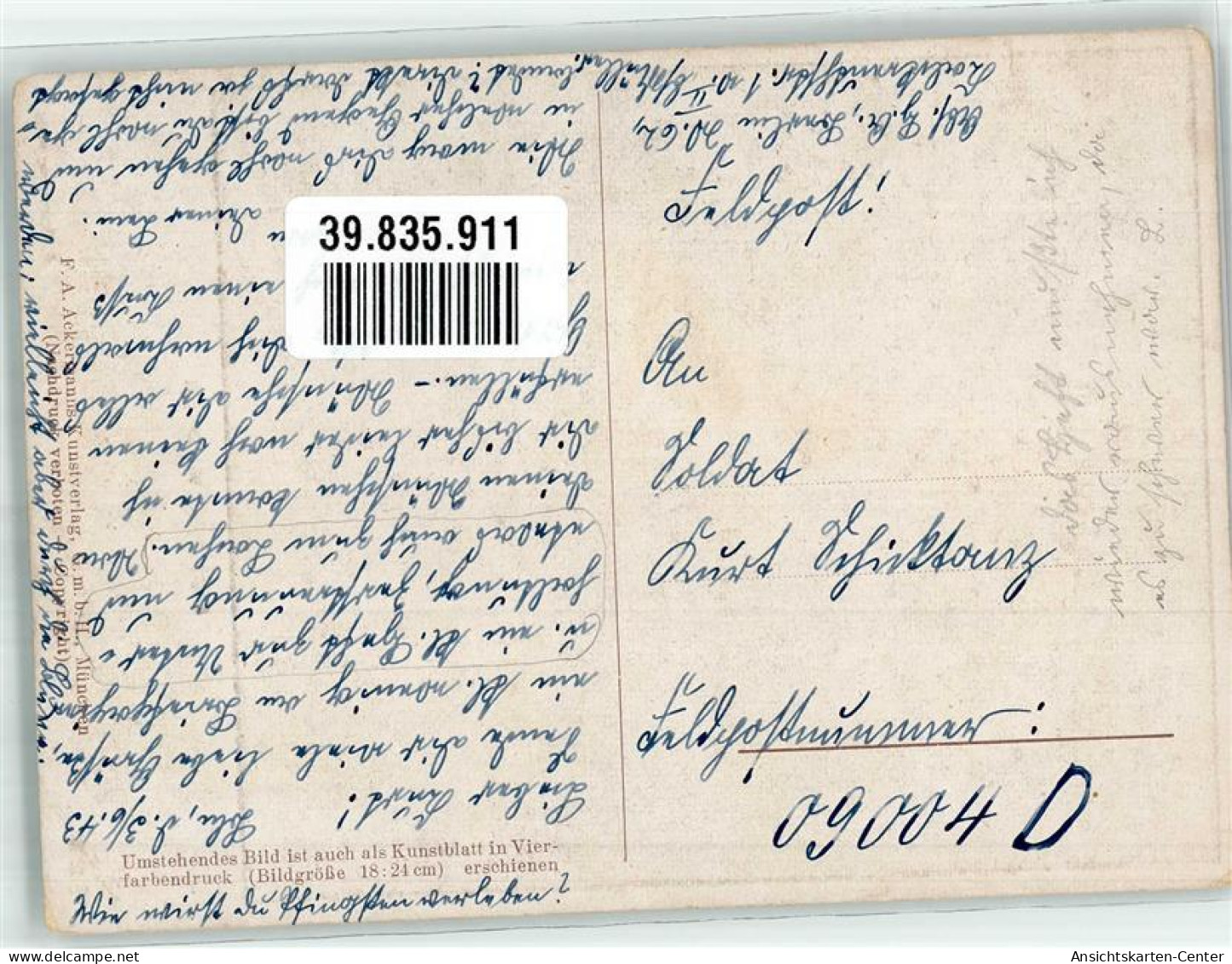 39835911 - Sign. Herrmann A. Verlag Ackermann Nr.1655 - Wagner, Richard