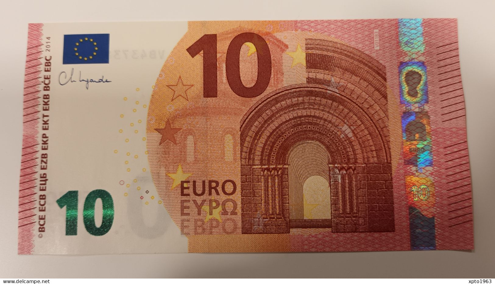 10 EURO SPAIN  - V011B3 - VB4373893486 - Lagarde - UNC - NEUF - S/C - 10 Euro