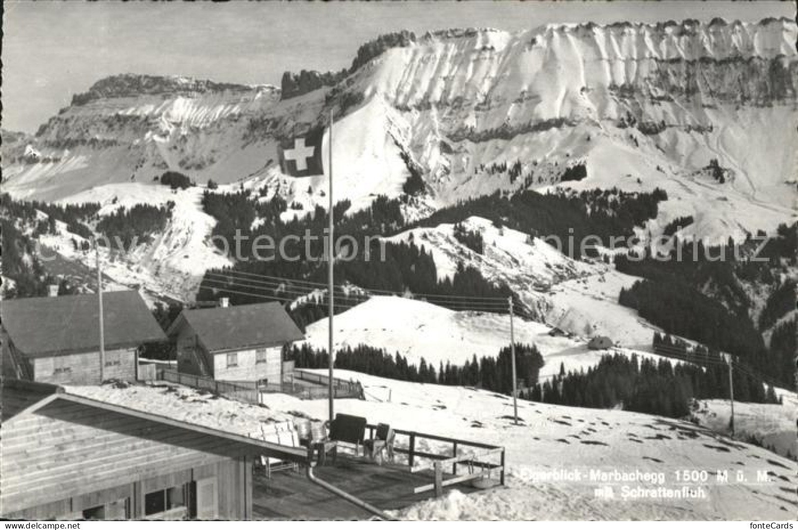 11735946 Marbachegg Berggasthaus Eigerblick Mit Schattenfluh Marbachegg - Sonstige & Ohne Zuordnung