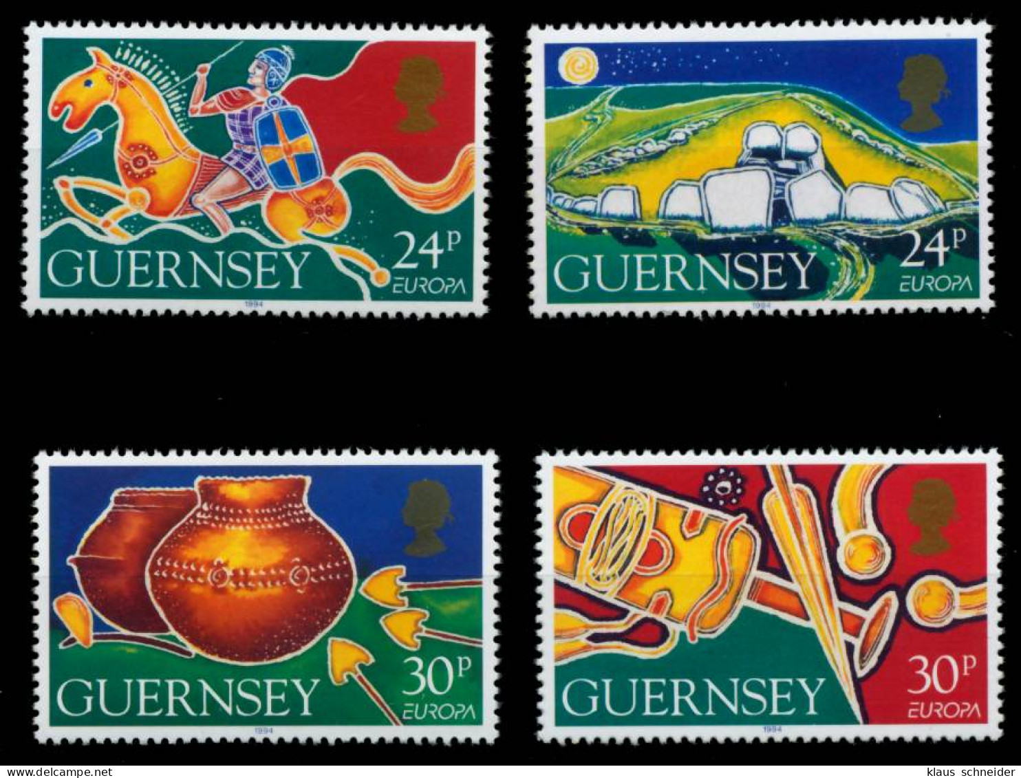 GUERNSEY 1994 Nr 635-638 Postfrisch SB1B126 - Guernsey