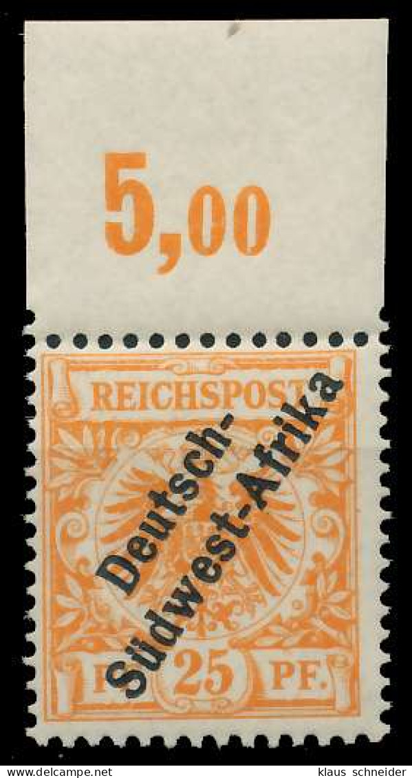 DEUTSCH-SÜDWESTAFRIKA DSWA Nr Ia Postfrisch ORA Gepr. X093F36 - Duits-Zuidwest-Afrika