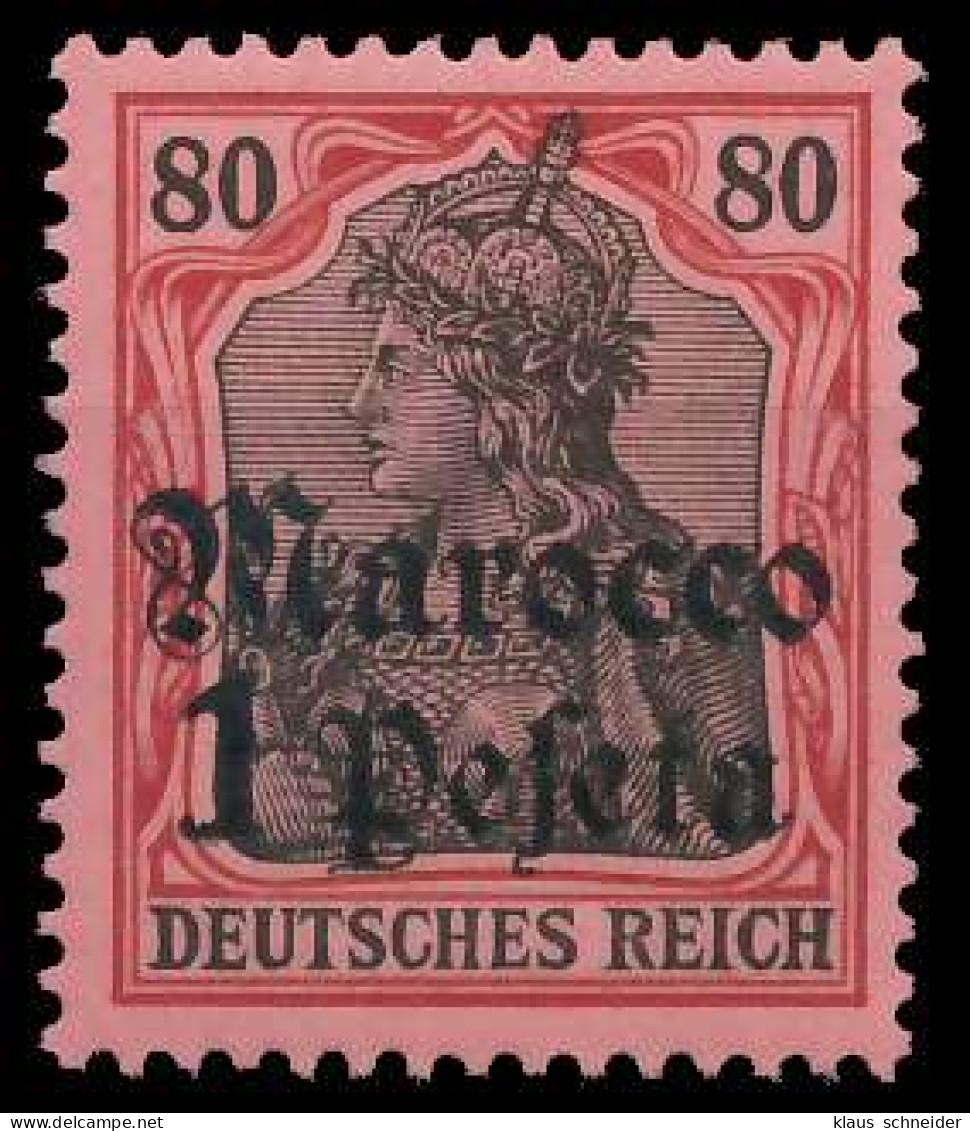 DEUTSCHE AUSLANDSPOSTÄMTER MAROKKO Nr 29 Postfrisch X09AD52 - Deutsche Post In Marokko