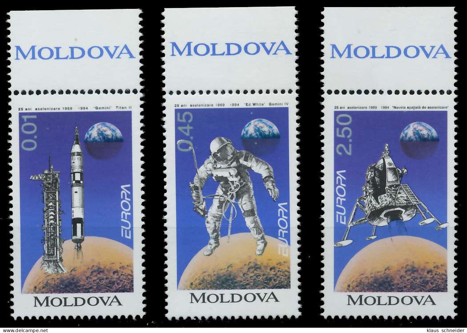 MOLDAWIEN Nr 106-108 Postfrisch ORA X0A9DF2 - Moldova