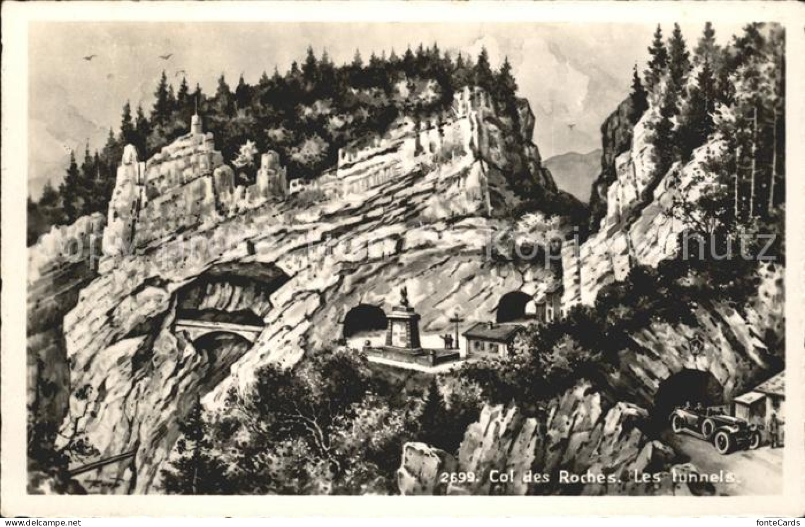 11732256 Col Des Roches Les Tunnels Col Des Roches - Andere & Zonder Classificatie