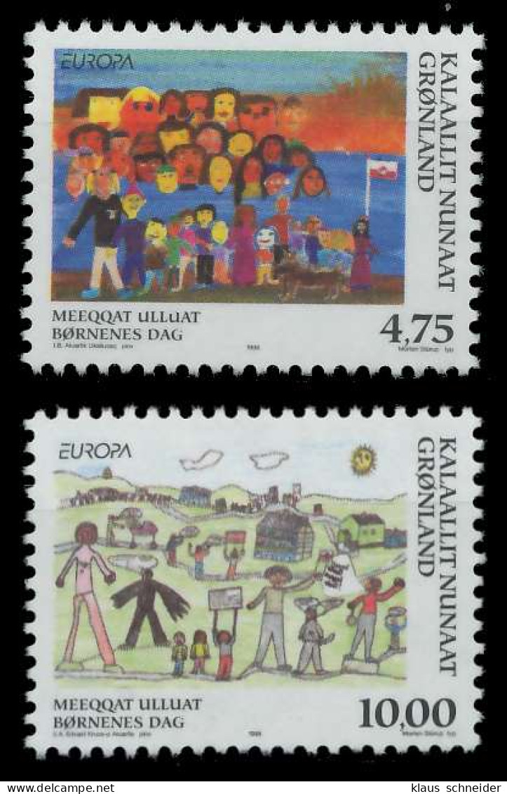 GRÖNLAND 1998 Nr 323-324 Postfrisch X0B4A2E - Unused Stamps