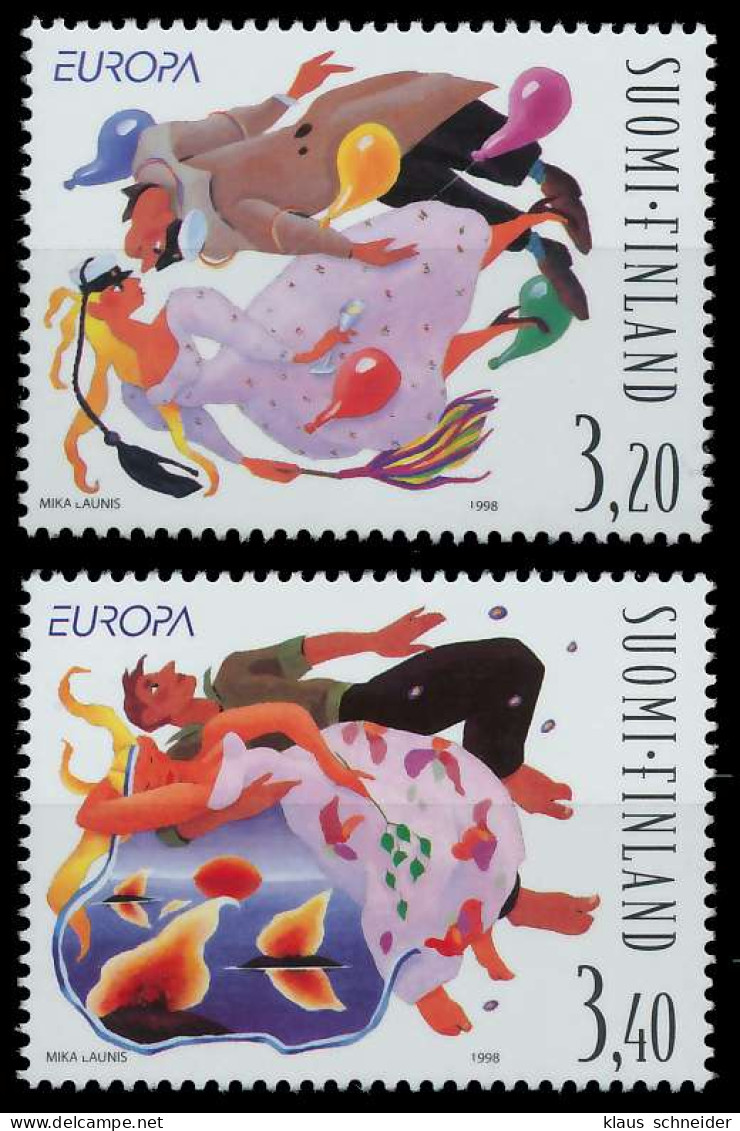 FINNLAND 1998 Nr 1432-1433 Postfrisch X0B4A32 - Ungebraucht