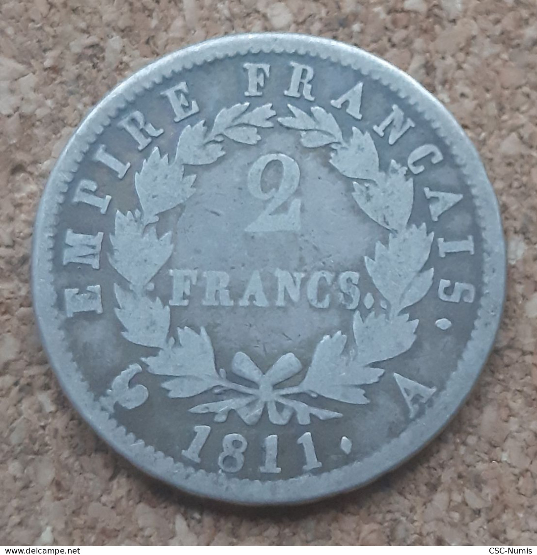 (W001) - Napoléon Ier - 2 Francs 1811 A - 2 Francs