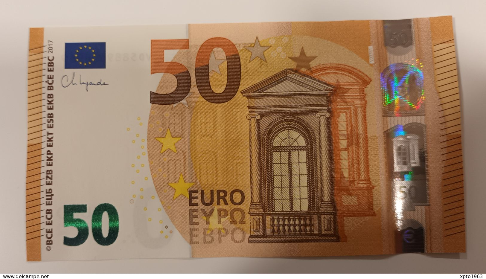 50 EURO SPAIN  - V033B1 - VD5889638969 - Lagarde - UNC - NEUF - S/C - 50 Euro