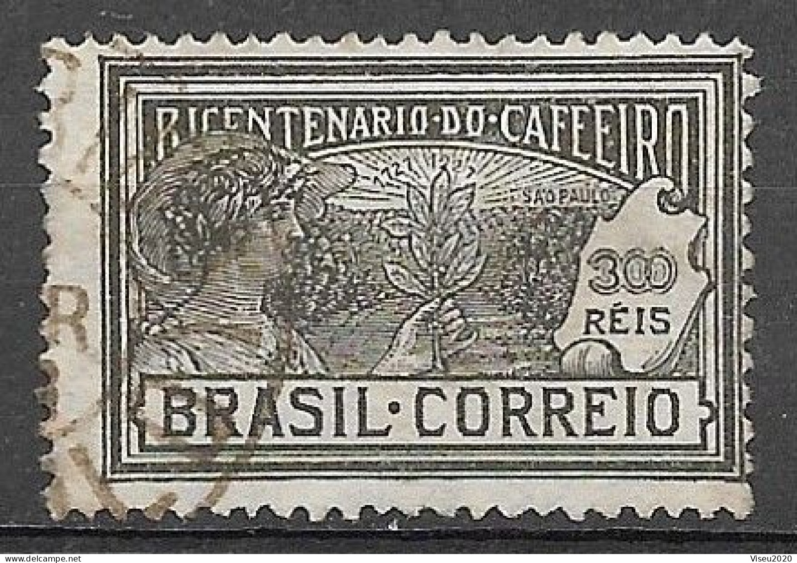 Brasil Brazil 1928 - Bicentenário Do Plantio De Café - RHM C23 - Oblitérés