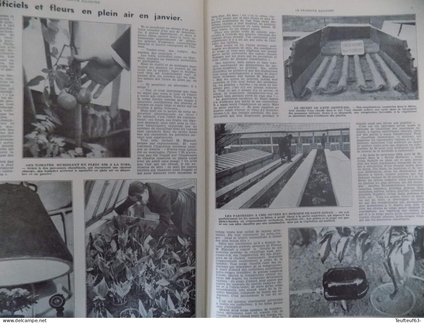 Le Patriote illustré n° 3/1936 chasse à l'éléphant - Saint-Agnan - Malines - belle pub chocolat Côte d'or..