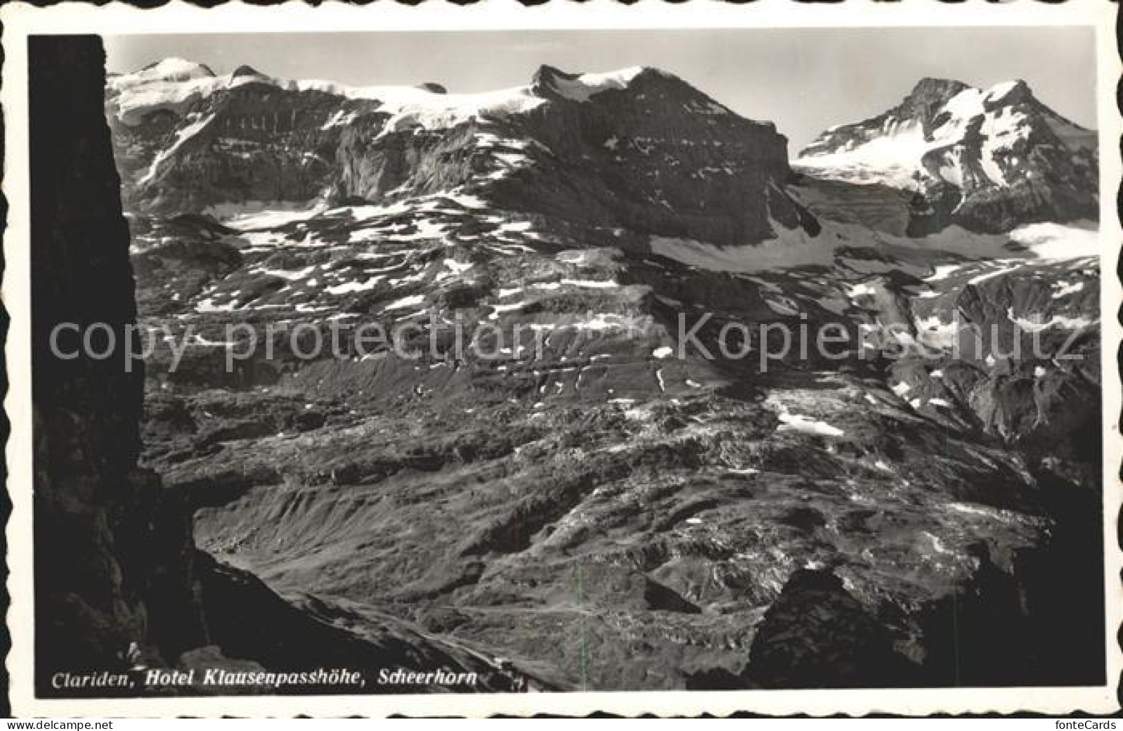 11729406 Clariden Hotel Klausen Passhoehe Mit Scheerhorn Clariden - Other & Unclassified