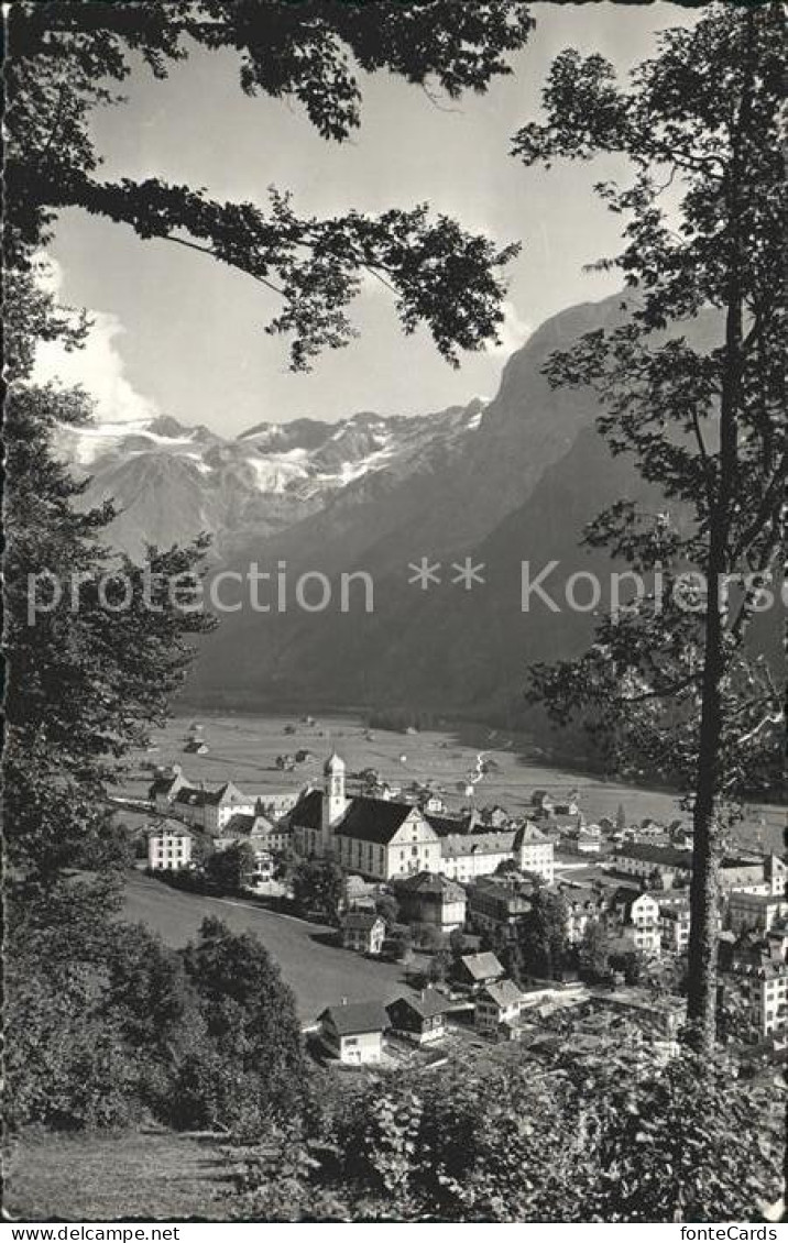 11729166 Engelberg OW Teilansicht Mit Alpenpanorama Engelberg - Sonstige & Ohne Zuordnung