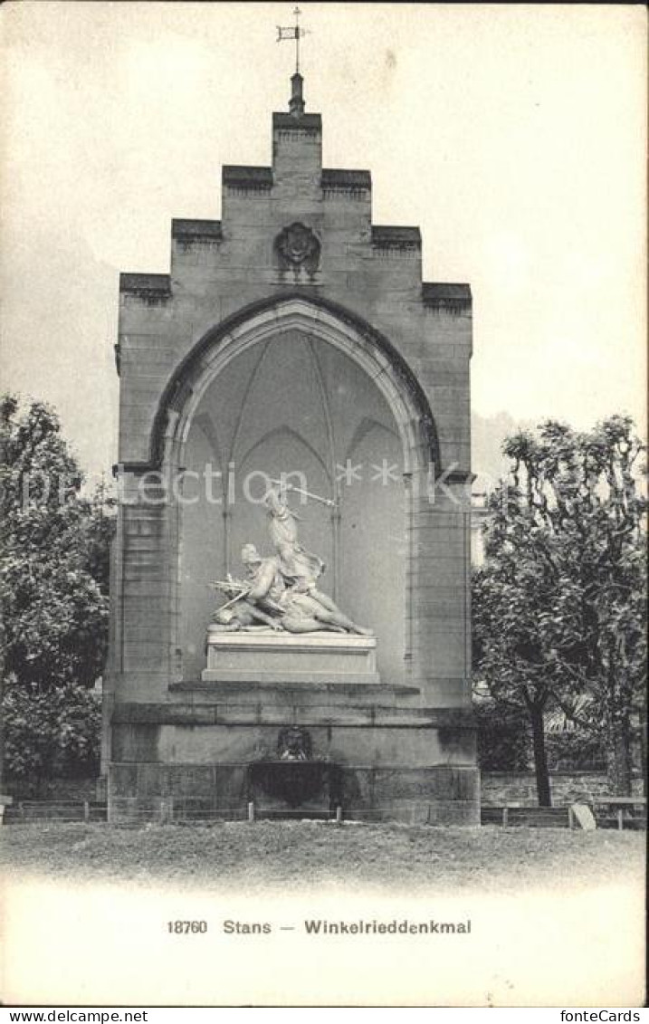 11729116 Stans Nidwalden Winkelried Denkmal Stans - Sonstige & Ohne Zuordnung