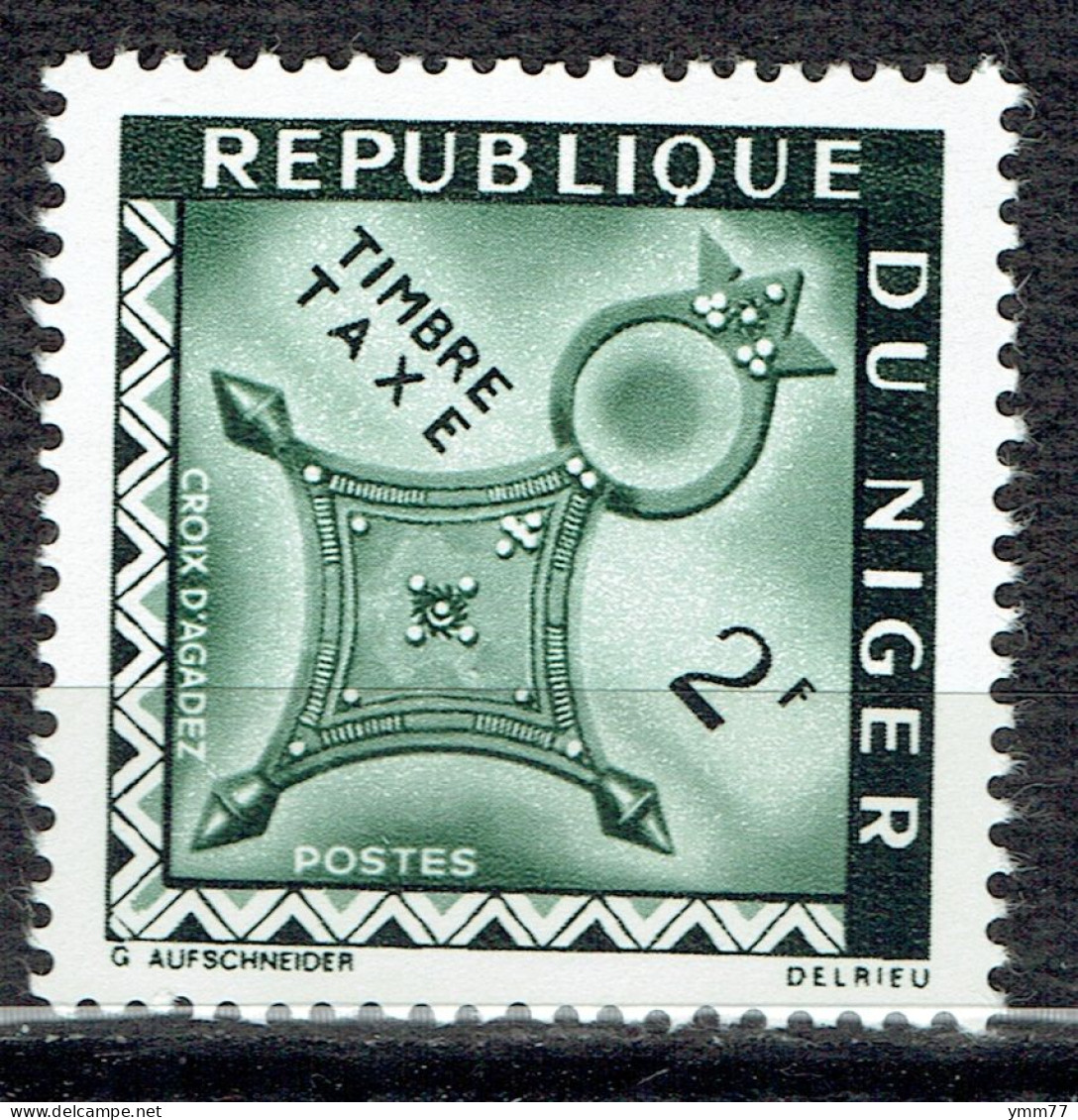 Timbre Taxe. Croix Sahariennes : Croix D'Agadès - Niger (1960-...)