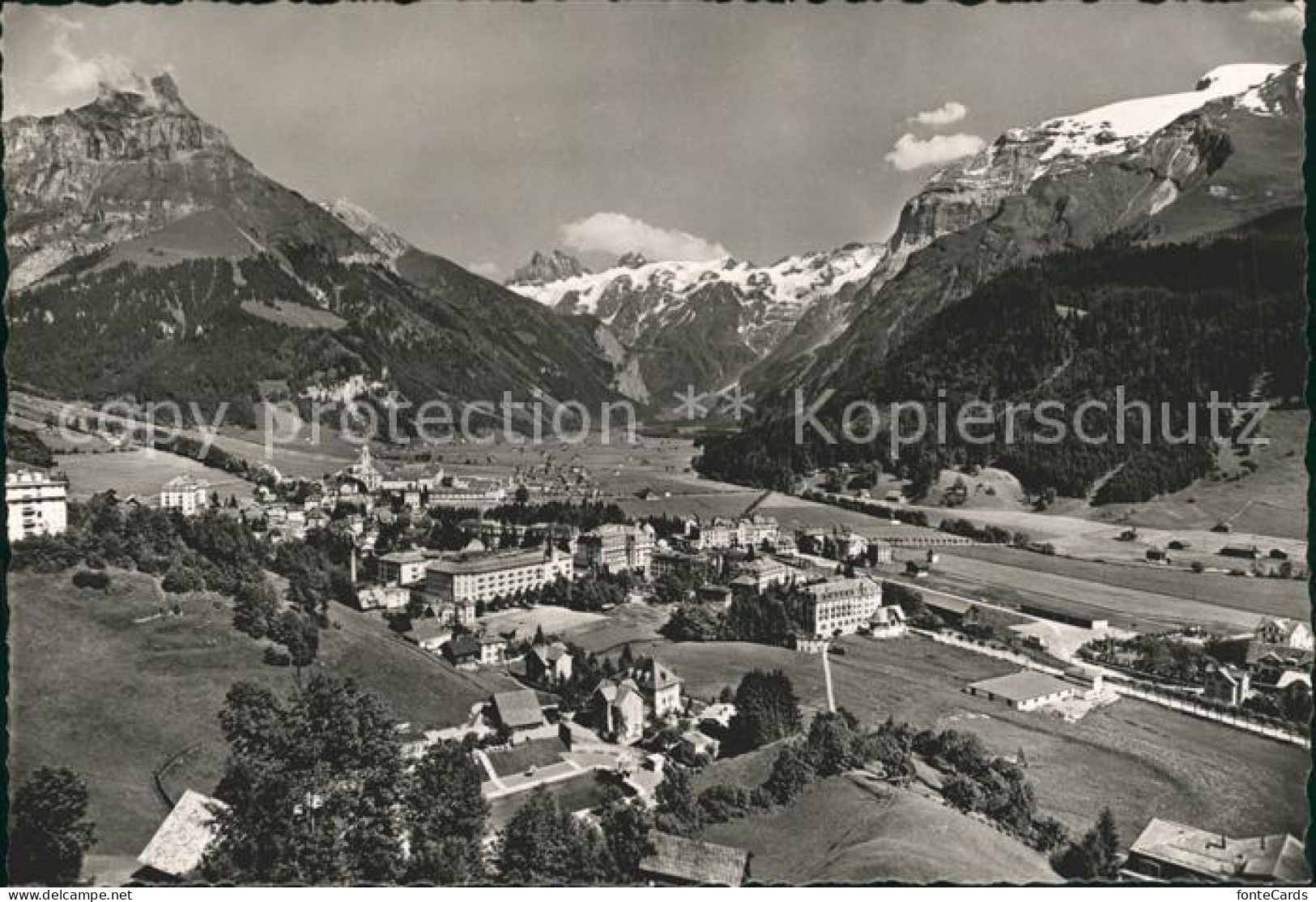 11728857 Engelberg OW Mit Titlis Spannoerter Und Hahnen Engelberg - Sonstige & Ohne Zuordnung