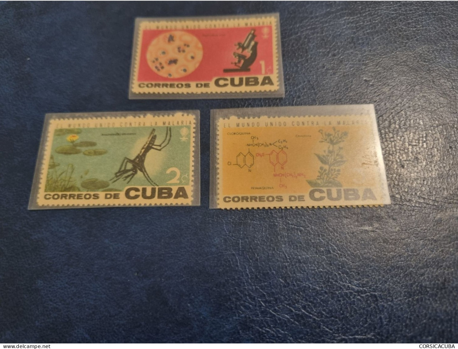 CUBA  NEUF  1962   CAMPANA  CONTRA  LA  MALARIA  //  PARFAIT  ETAT  //  1er  CHOIX  // - Nuevos