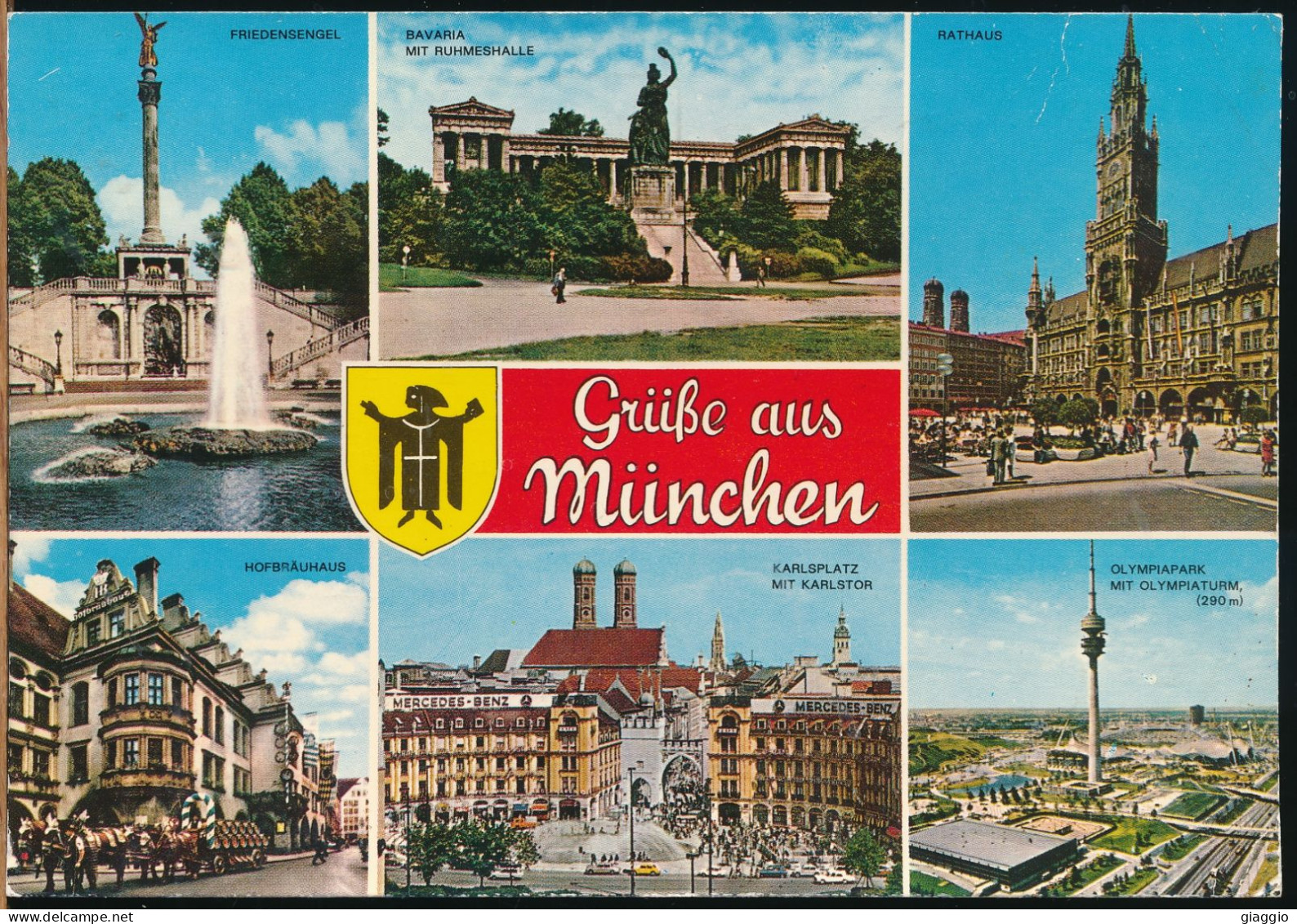 °°° 31059 - GERMANY - GRUSSE AUS MUNCHEN - 1978 With Stamps °°° - München