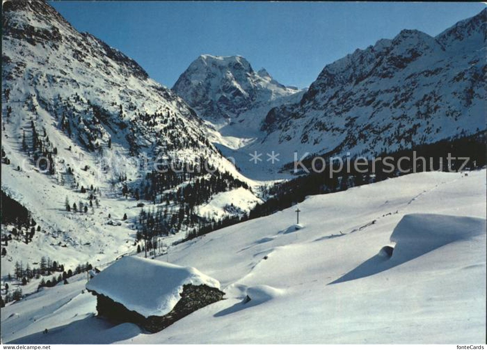 11727167 Arolla VS Winterimpressionen Berghuette Mont Collon Arolla - Sonstige & Ohne Zuordnung