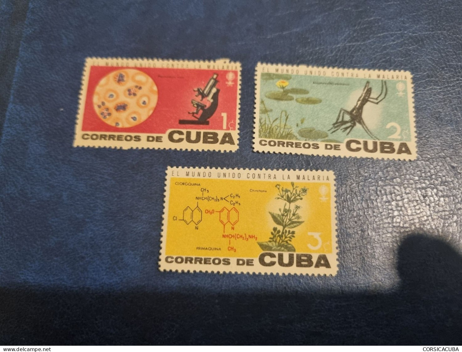 CUBA  NEUF  1962   CAMPANA  CONTRA  LA  MALARIA  //  PARFAIT  ETAT  // Sans Gomme - Unused Stamps