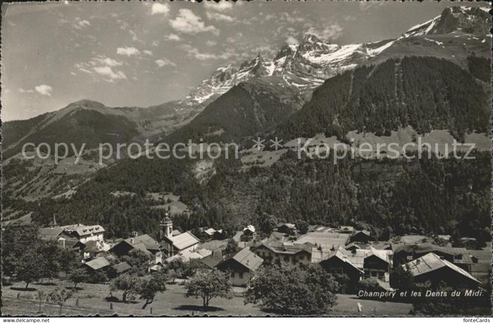 11726726 Champery Et Les Dents Du Midi Champery - Sonstige & Ohne Zuordnung