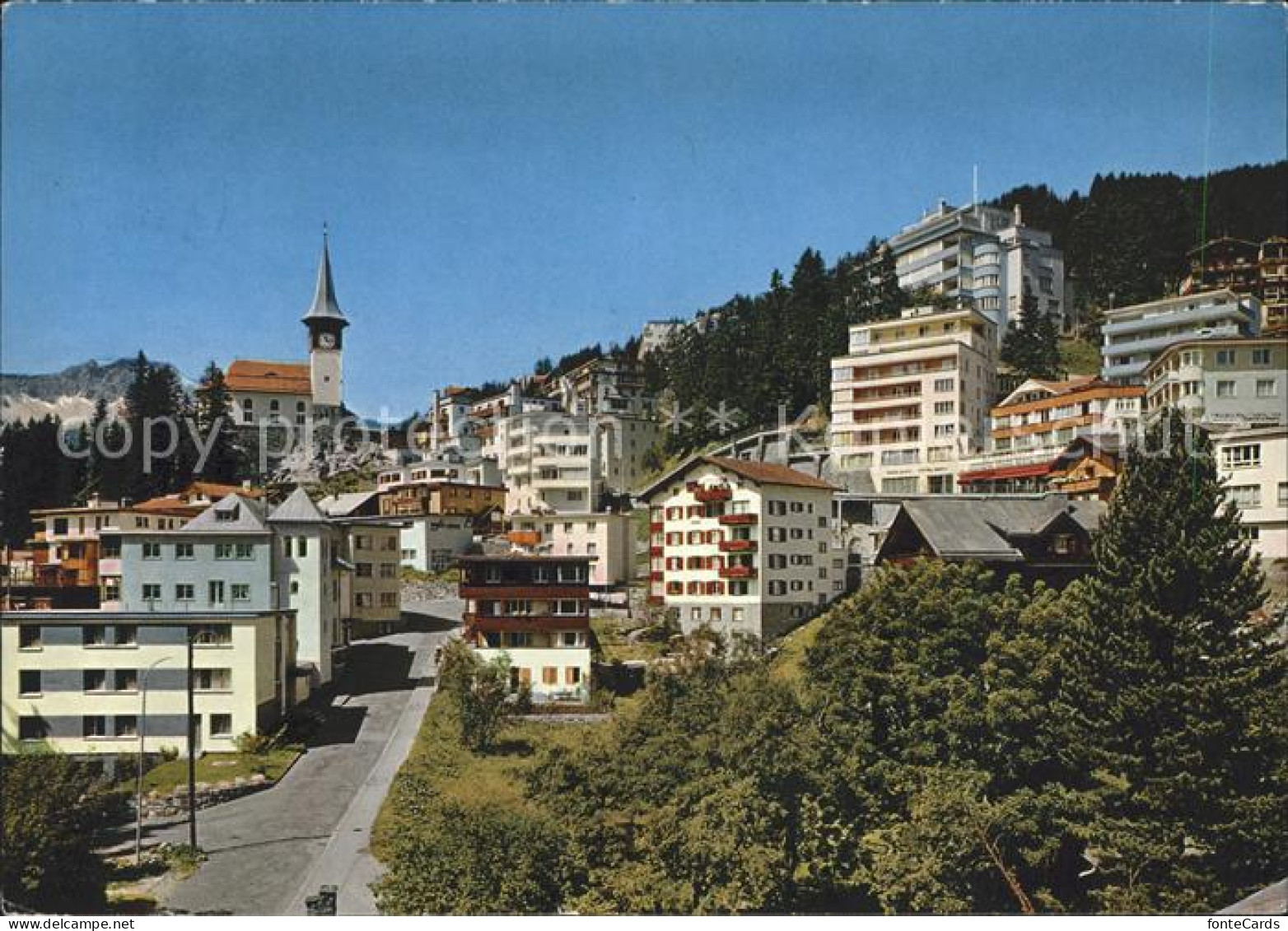 11719167 Arosa GR Dorfzentrum Arosa - Sonstige & Ohne Zuordnung