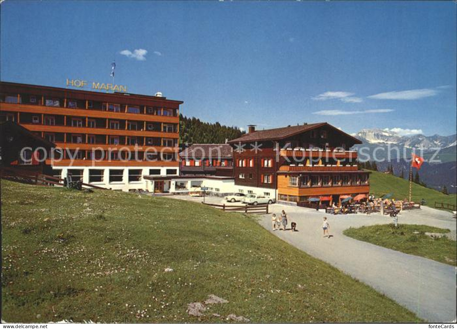 11719166 Arosa GR Hotel Hof Maran Mit Weissfluh Arosa - Sonstige & Ohne Zuordnung