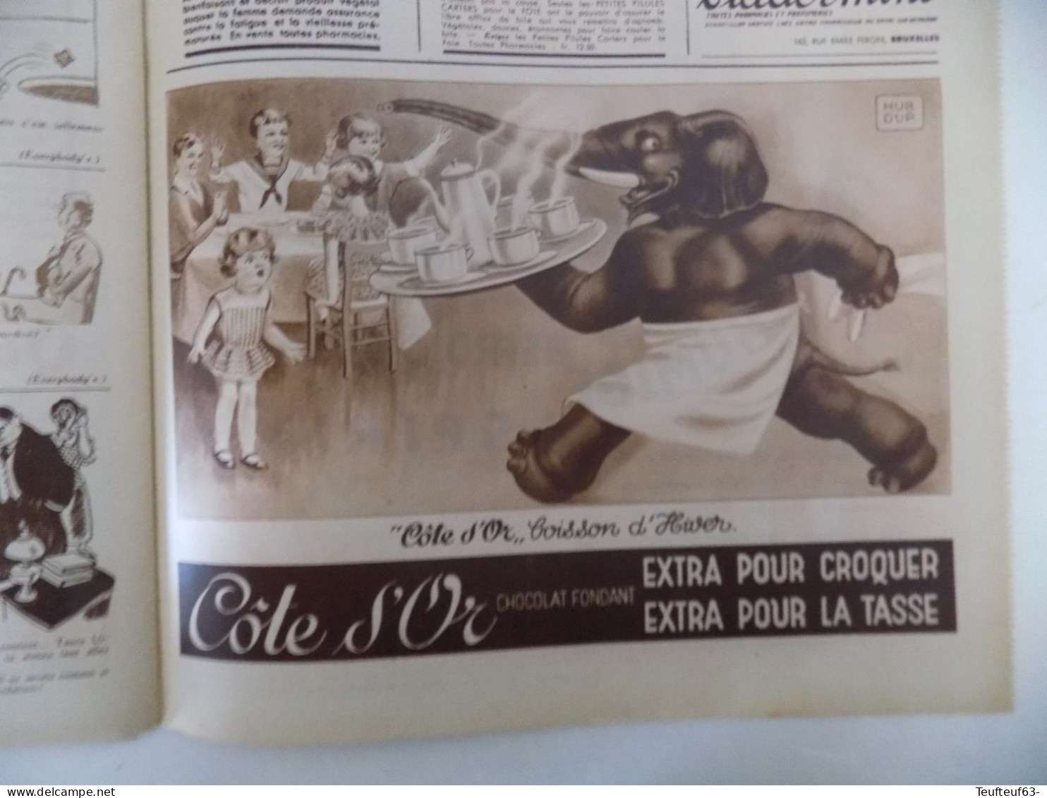 Le Patriote illustré n° 2/1936 religieuses “ Bon Pasteur ” - sultan IBN-Seoud Mer Rouge - belle pub chocolat Côte d'or..