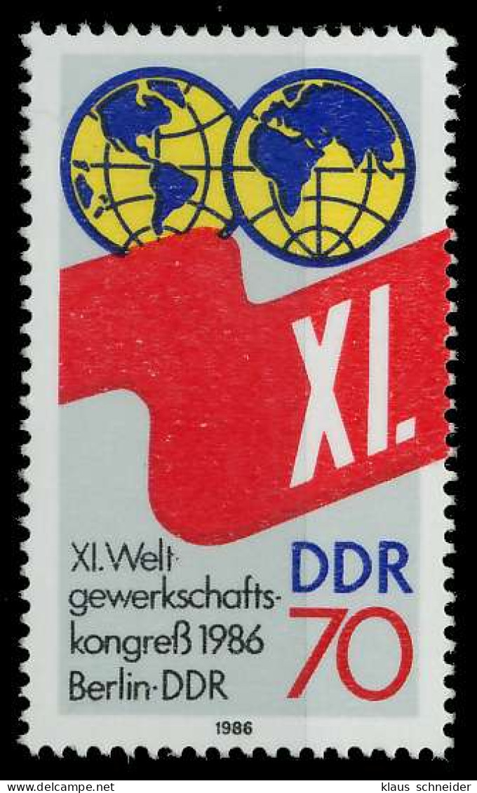 DDR 1986 Nr 3049 Postfrisch SB68F6A - Unused Stamps