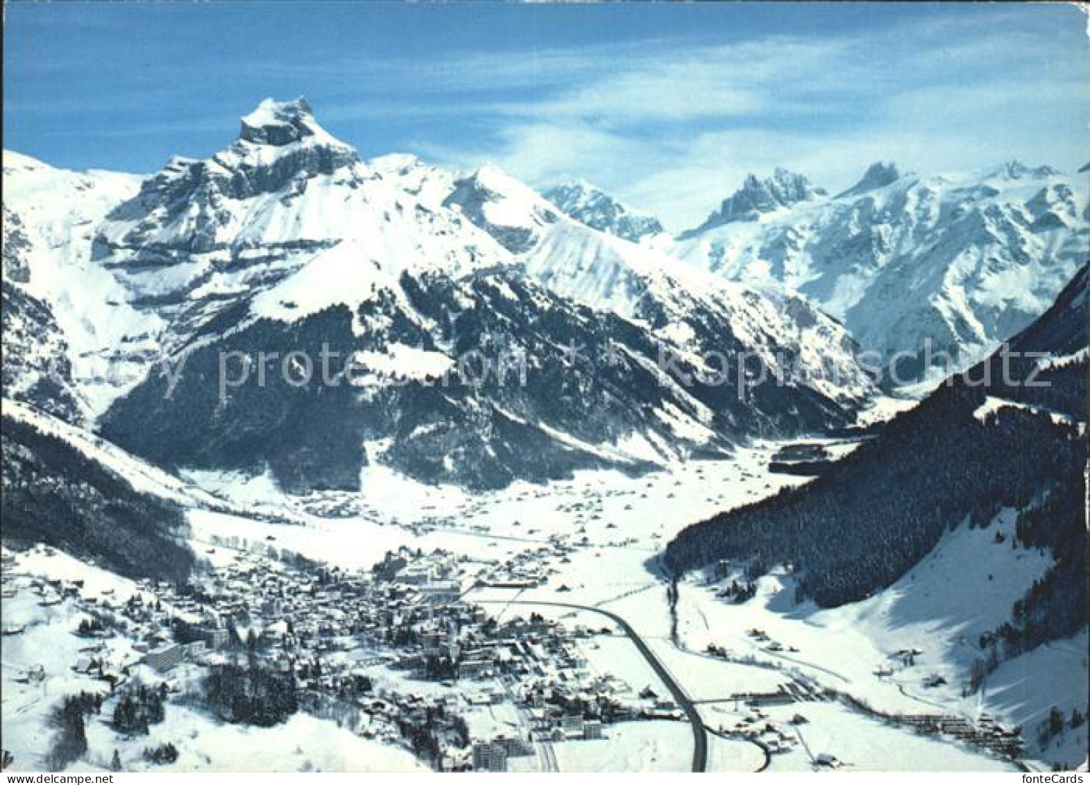 11718907 Engelberg OW Mit Hahnen Und Spannoerter Engelberg - Sonstige & Ohne Zuordnung