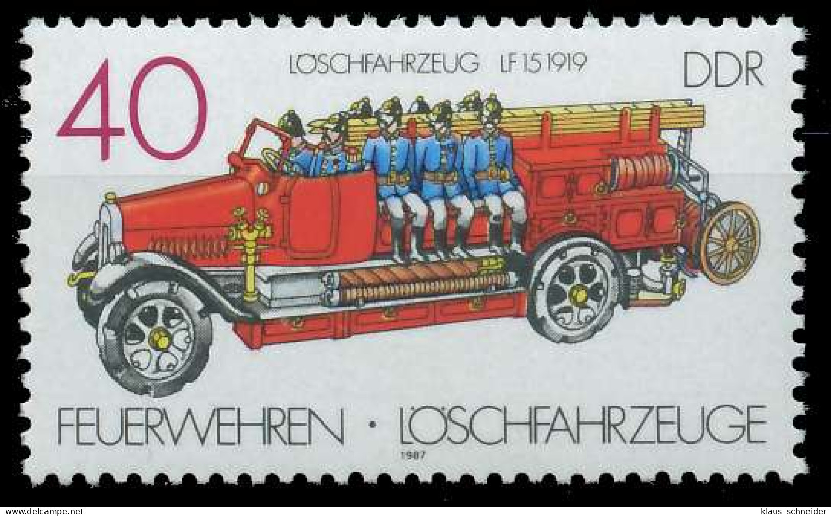 DDR 1987 Nr 3103 Postfrisch SB6FCA2 - Neufs