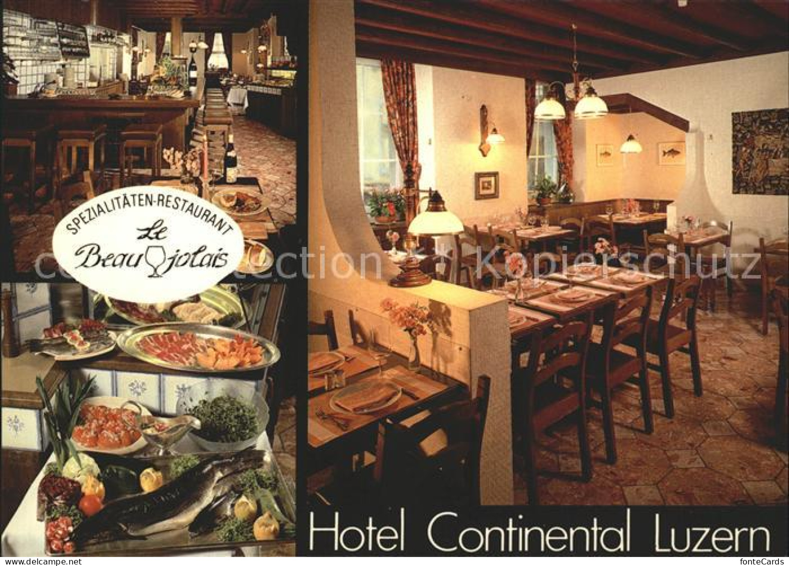 11718816 Luzern LU Hotel Continental Details Luzern - Sonstige & Ohne Zuordnung