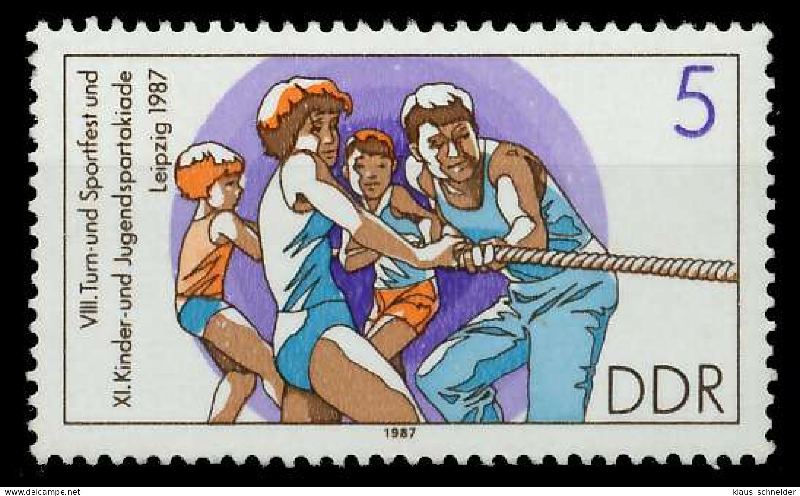 DDR 1987 Nr 3111 Postfrisch SB6FE12 - Neufs