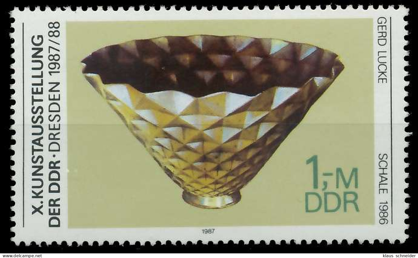 DDR 1987 Nr 3127 Postfrisch SB6FF36 - Neufs