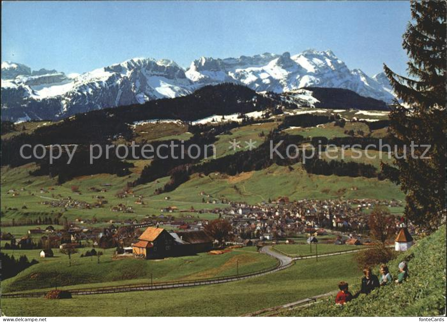11715887 Appenzell IR Mit Sollegg Klosterspitz Und S?ntiskette Appenzell - Other & Unclassified