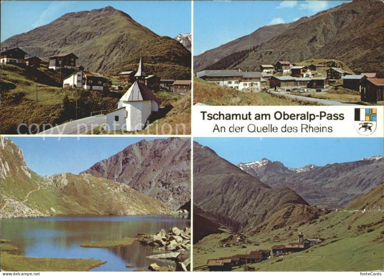 11715786 Tschamutt Graubuenden Am Oberalp Pass Tomasee Rheinquelle Selva Mit Piz - Autres & Non Classés