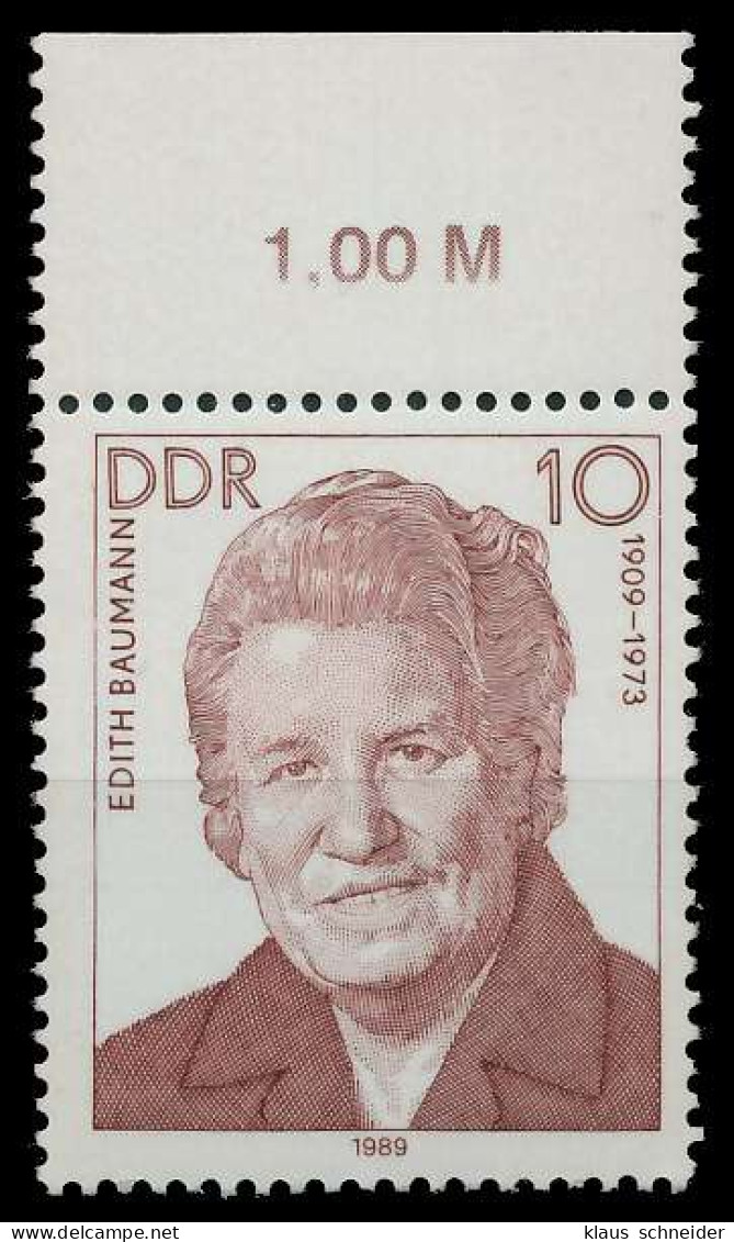 DDR 1989 Nr 3222 Postfrisch ORA X0DE2EA - Unused Stamps