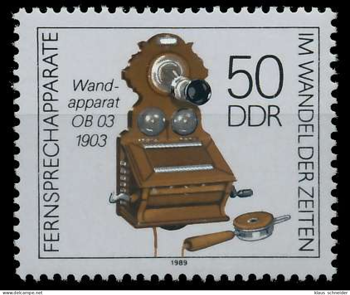 DDR 1989 Nr 3228 Postfrisch SB7514A - Neufs